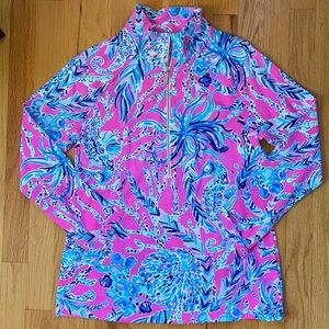NWT Lilly Pulitzer quarter zip pullover